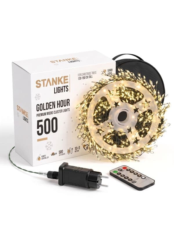 Lampki Choinkowe LED GoldenHour 500 LED 15 m