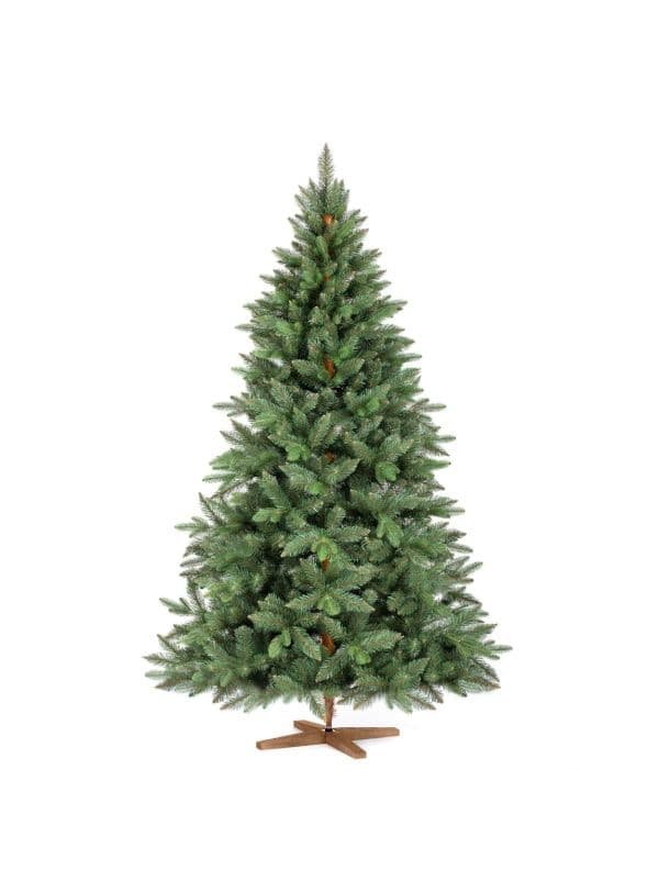Sztuczna choinka FairyTrees FT34-180 &ndash; jodła Nordmanna o wysokości 180 cm z gęstymi igłami z PVC i naturalnym układem gałązek PE.